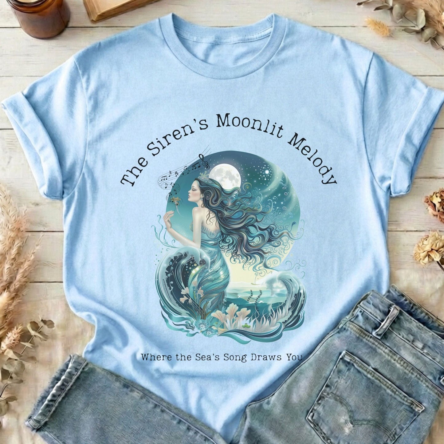T-Shirt Light Blue / S Design 272 T-Shirt The Mystic Eden