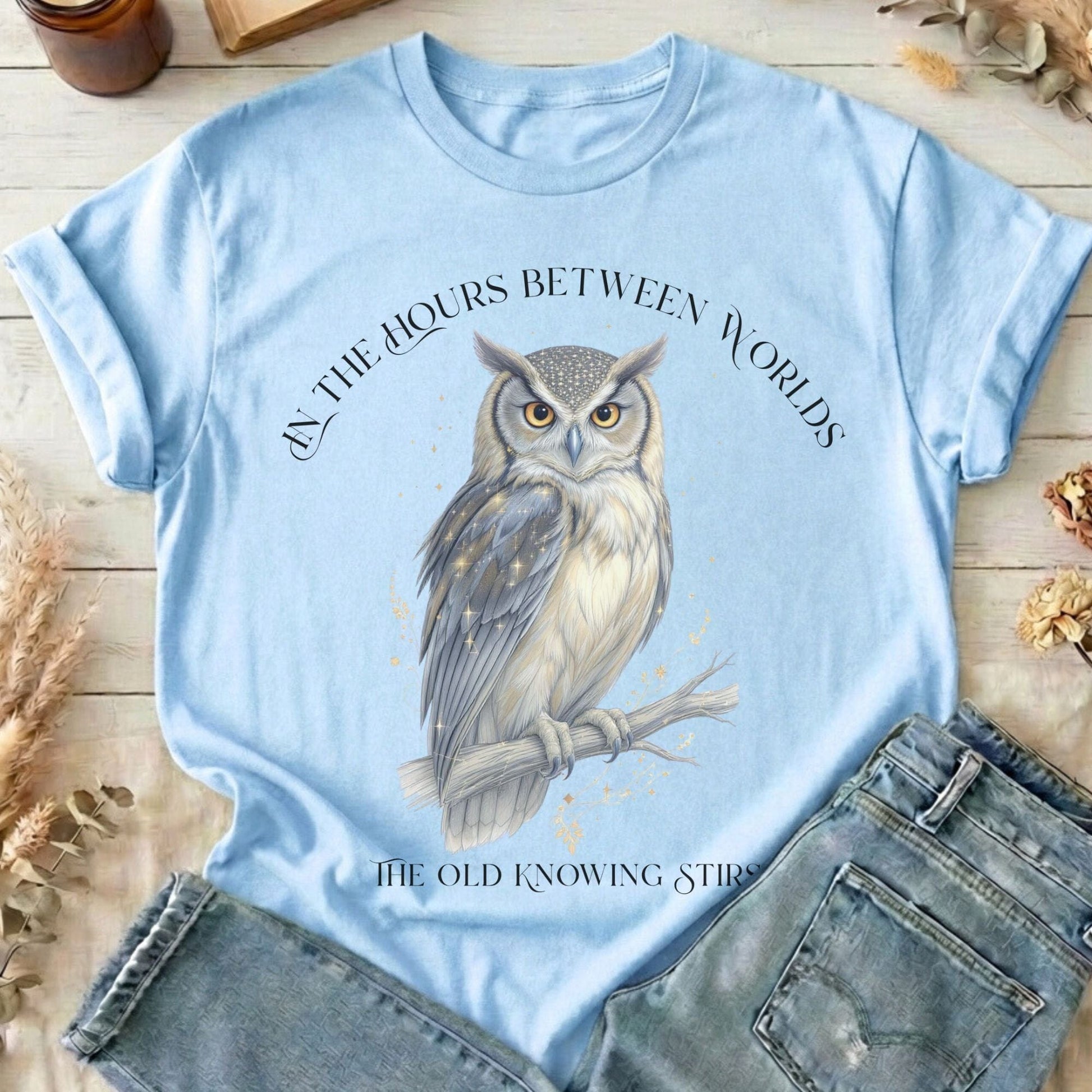 T-Shirt Light Blue / S Design 281 T-Shirt The Mystic Eden