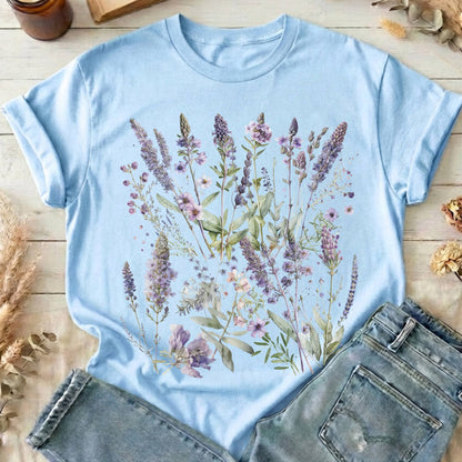T-Shirt Light Blue / S Design 37 T-Shirt The Mystic Eden
