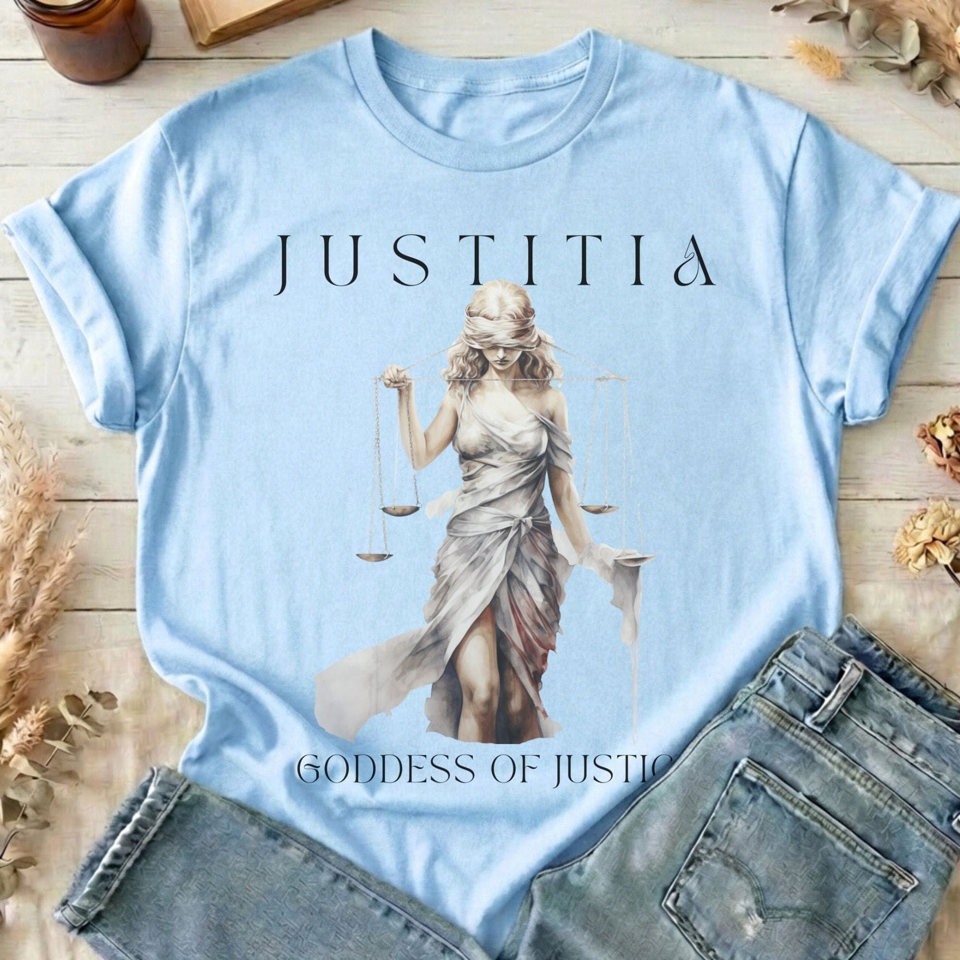 T-Shirt Light Blue / S Design 47 T-Shirt The Mystic Eden