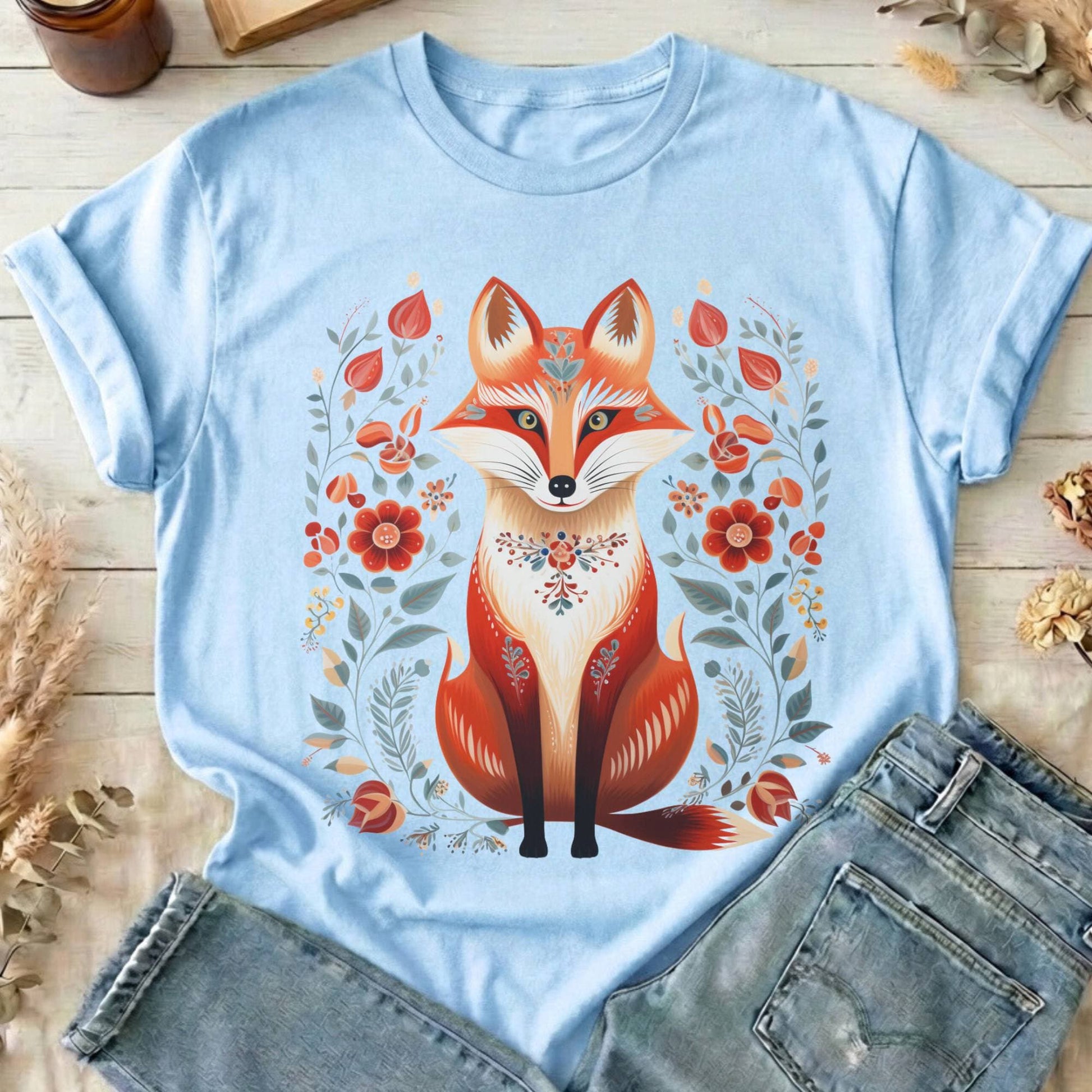T-Shirt Light Blue / S Design 49 T-Shirt The Mystic Eden