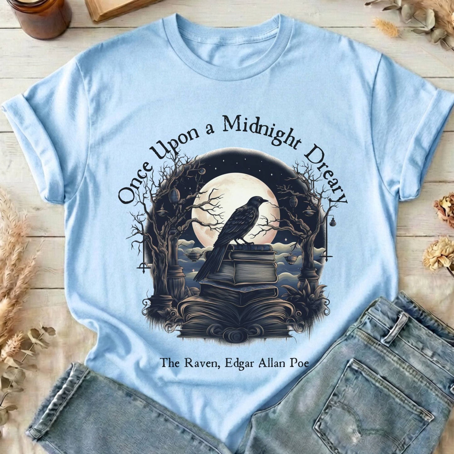 T-Shirt Light Blue / S Design 50 T-Shirt The Mystic Eden