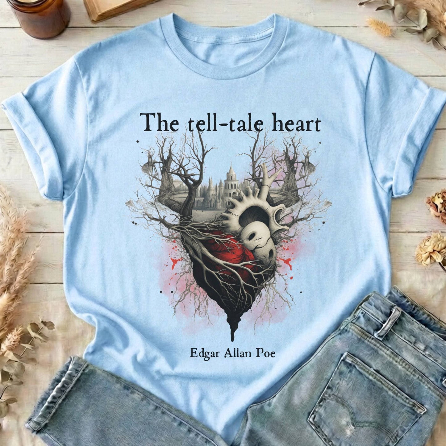 T-Shirt Light Blue / S Design 52 T-Shirt The Mystic Eden