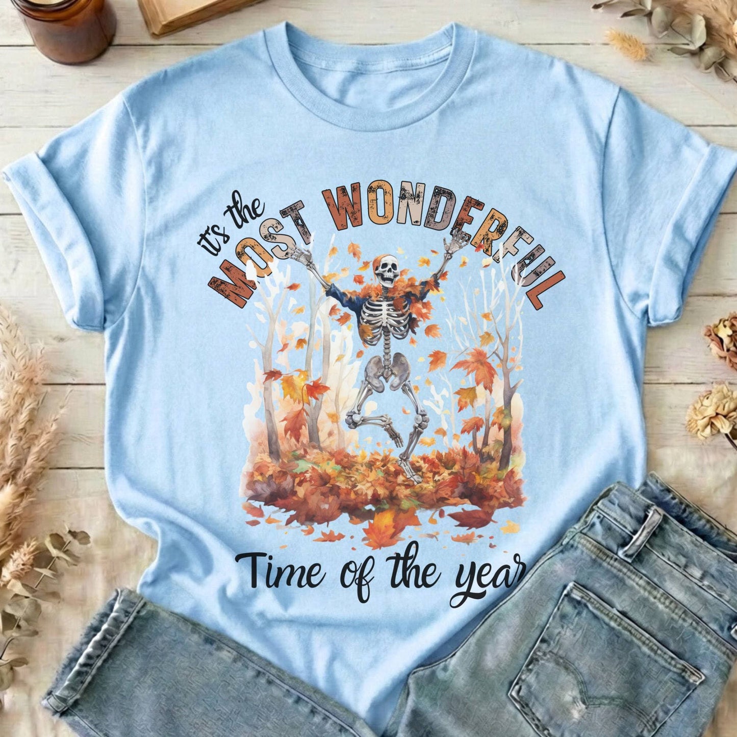 T-Shirt Light Blue / S Design 53 T-Shirt The Mystic Eden