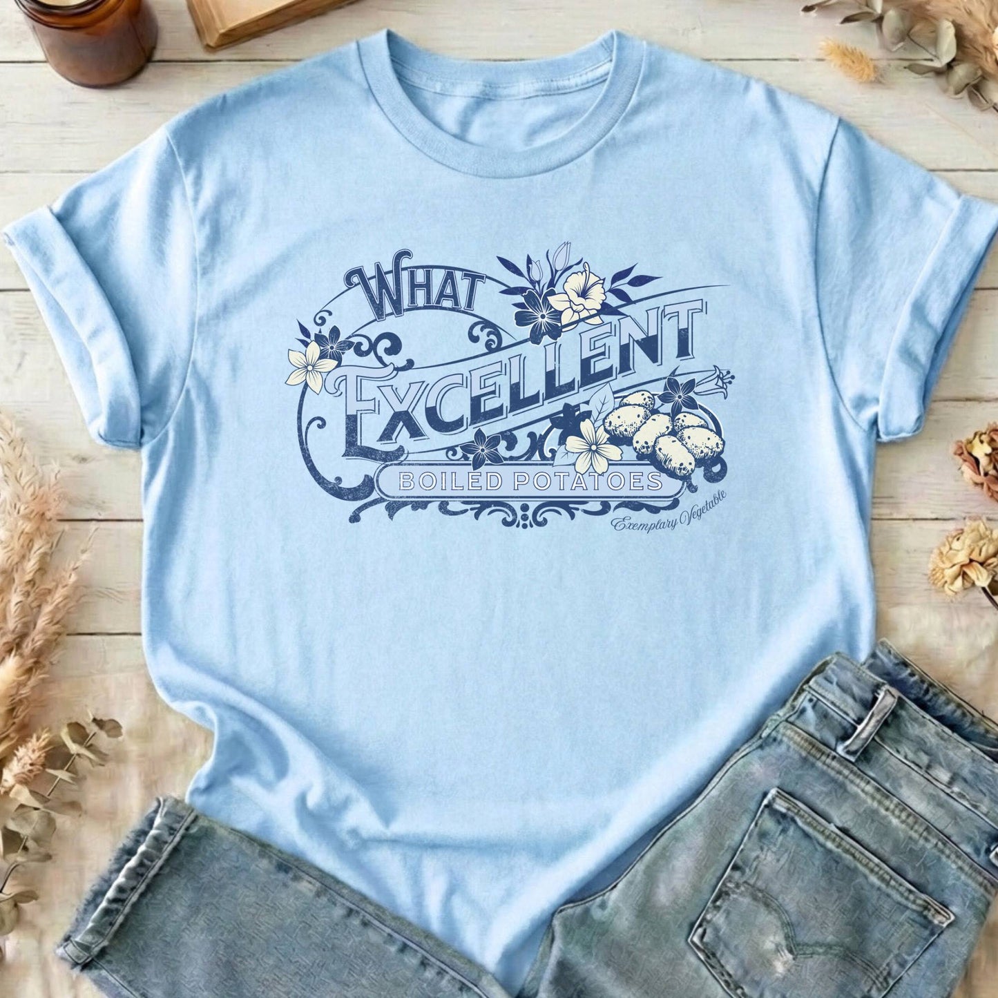 T-Shirt Light Blue / S Design 65 T-Shirt The Mystic Eden
