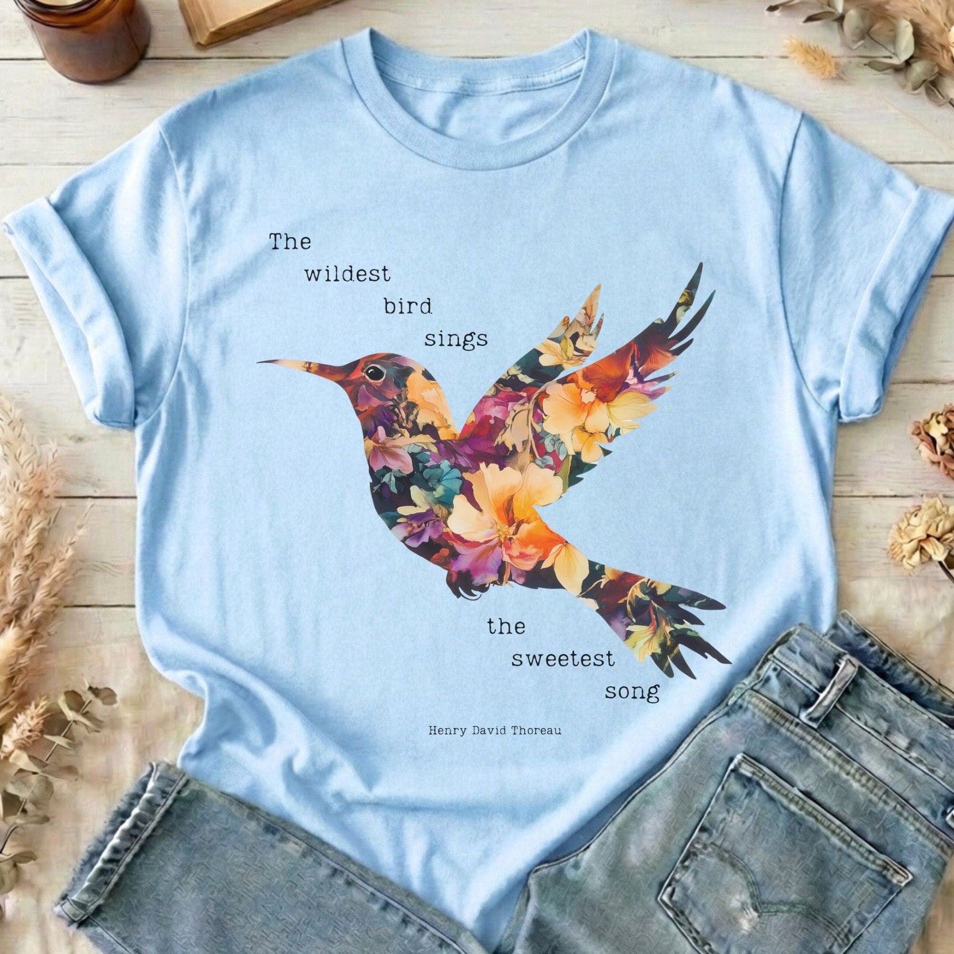 T-Shirt Light Blue / S Design 73 T-Shirt The Mystic Eden