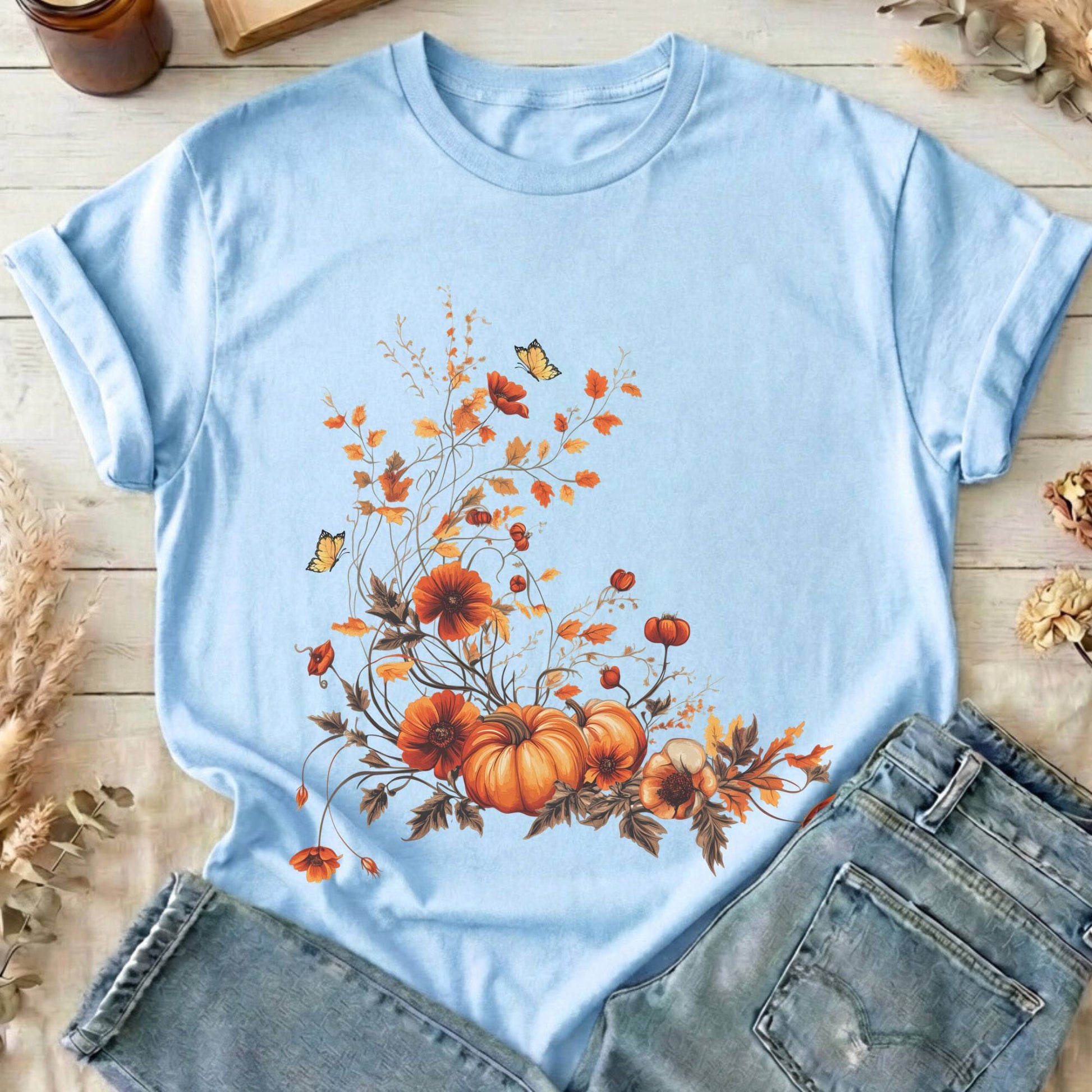 T-Shirt Light Blue / S Design 82 T-Shirt The Mystic Eden