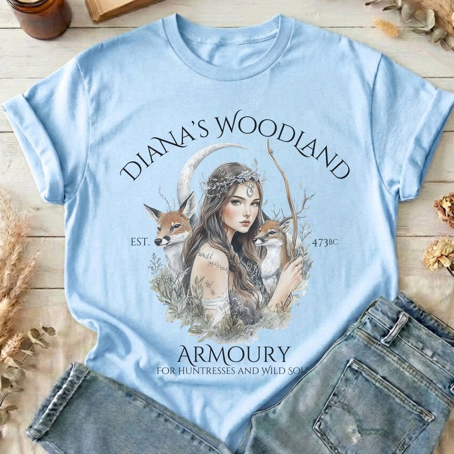 T-Shirt Light Blue / S Design 99 T-Shirt The Mystic Eden