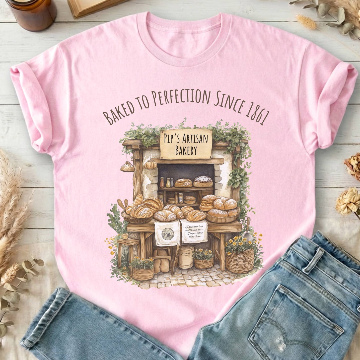 T-Shirt Light Pink / 2XL Design 119 T-Shirt The Mystic Eden