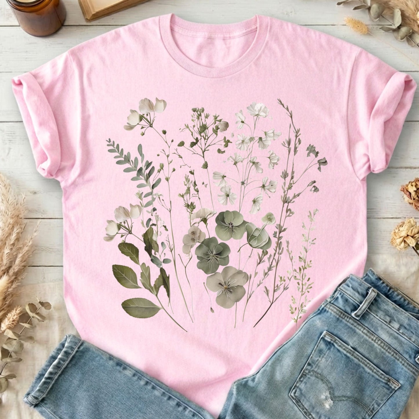 T-Shirt Light Pink / S Design 1 T-Shirt The Mystic Eden