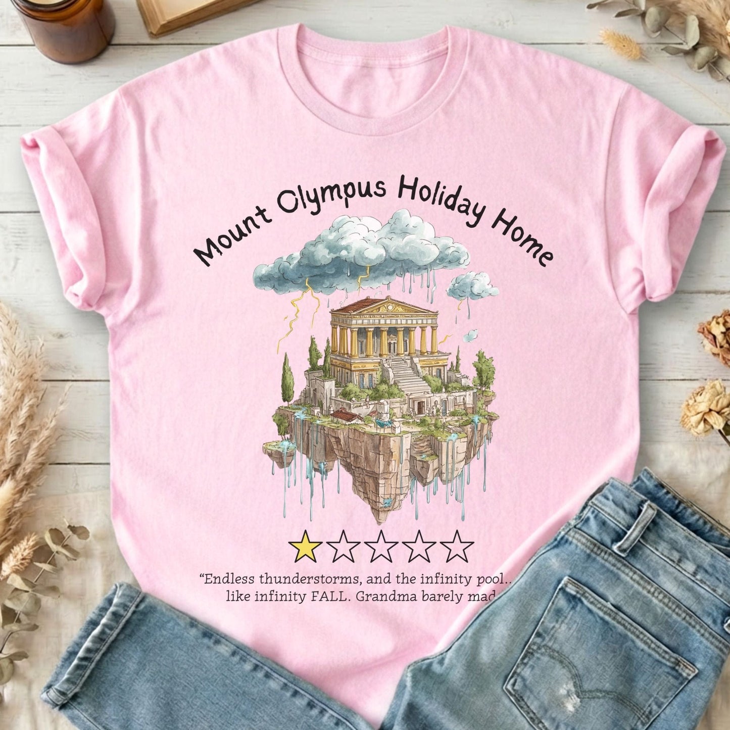T-Shirt Light Pink / S Design 104 T-Shirt The Mystic Eden