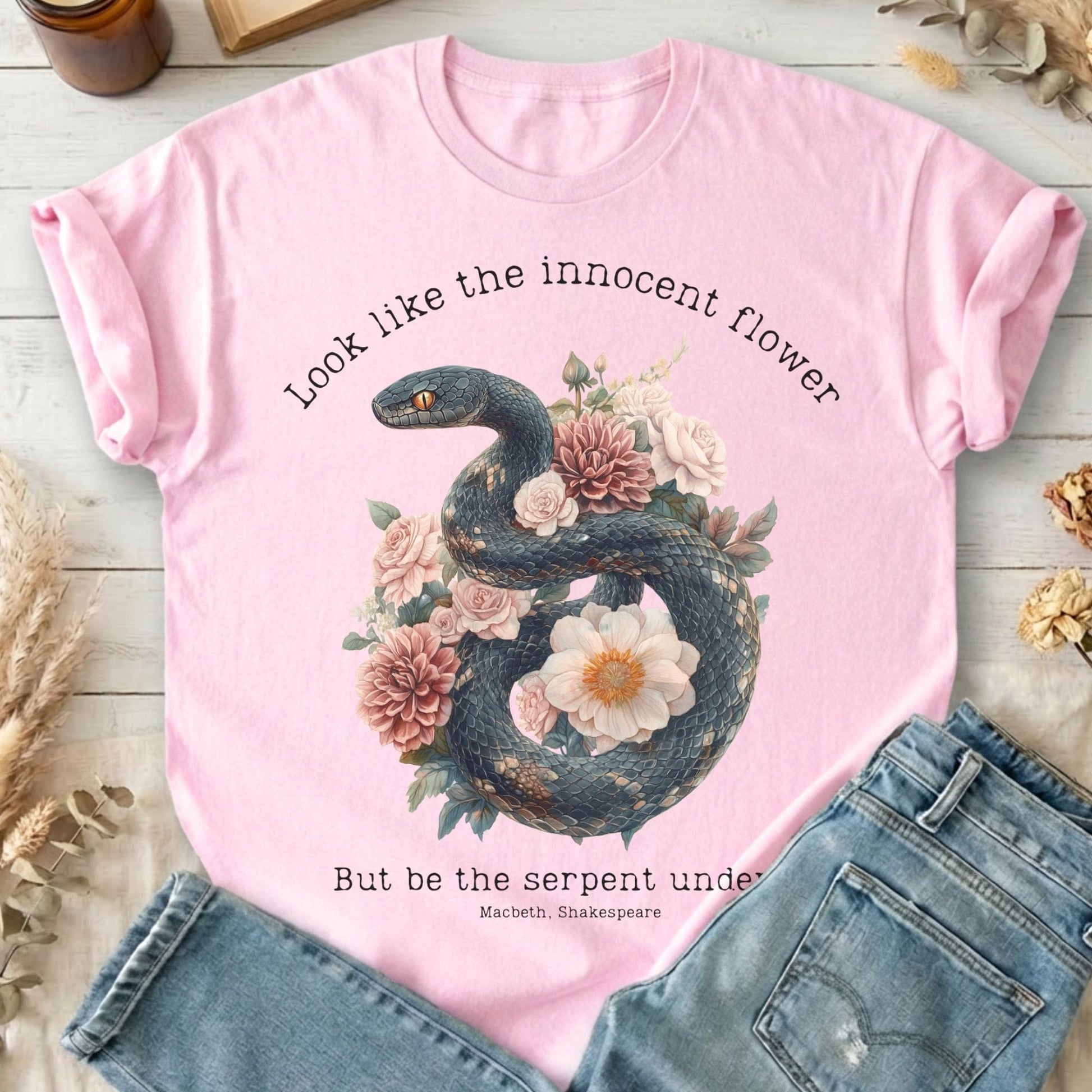 T-Shirt Light Pink / S Design 186 T-Shirt The Mystic Eden