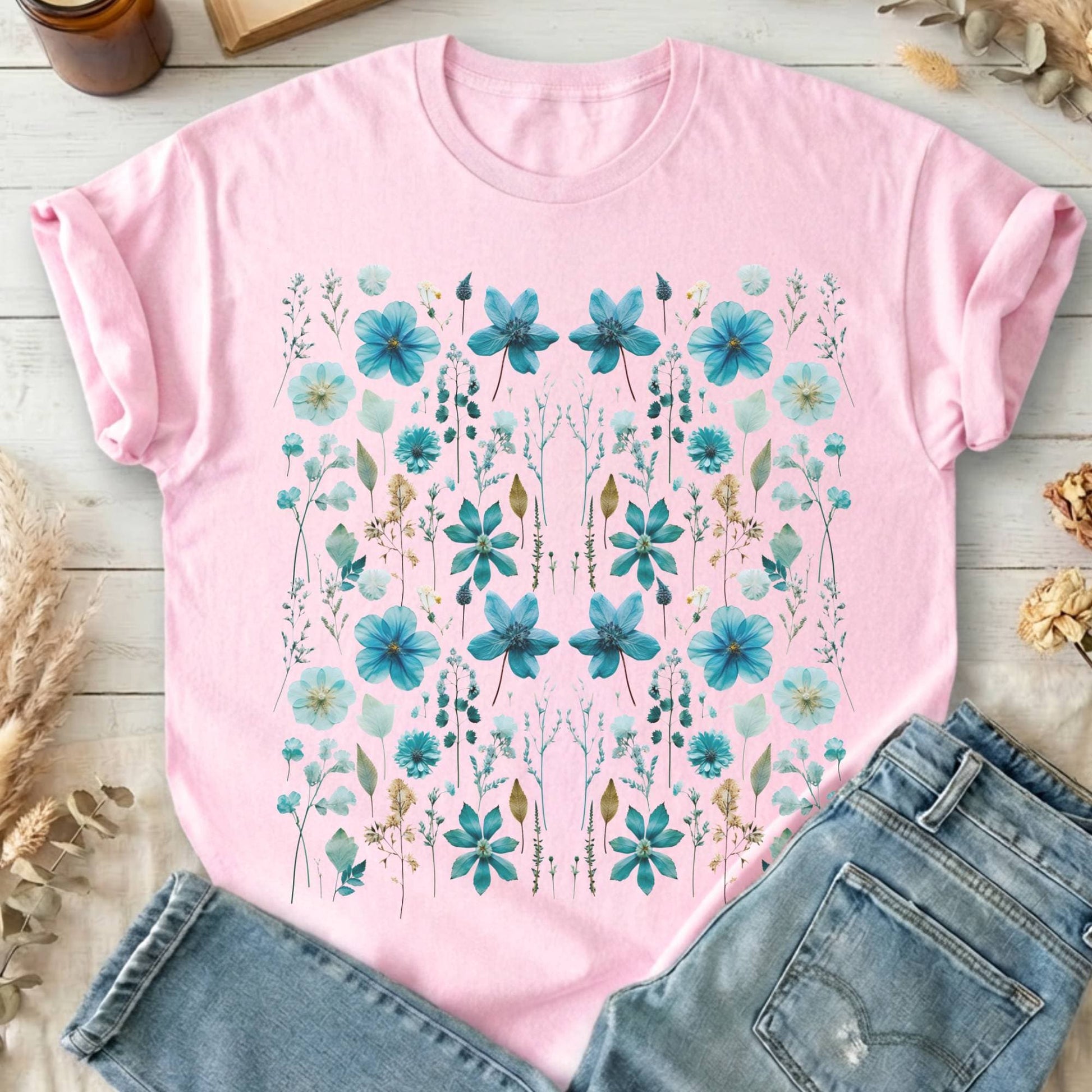 T-Shirt Light Pink / S Design 2 T-Shirt The Mystic Eden