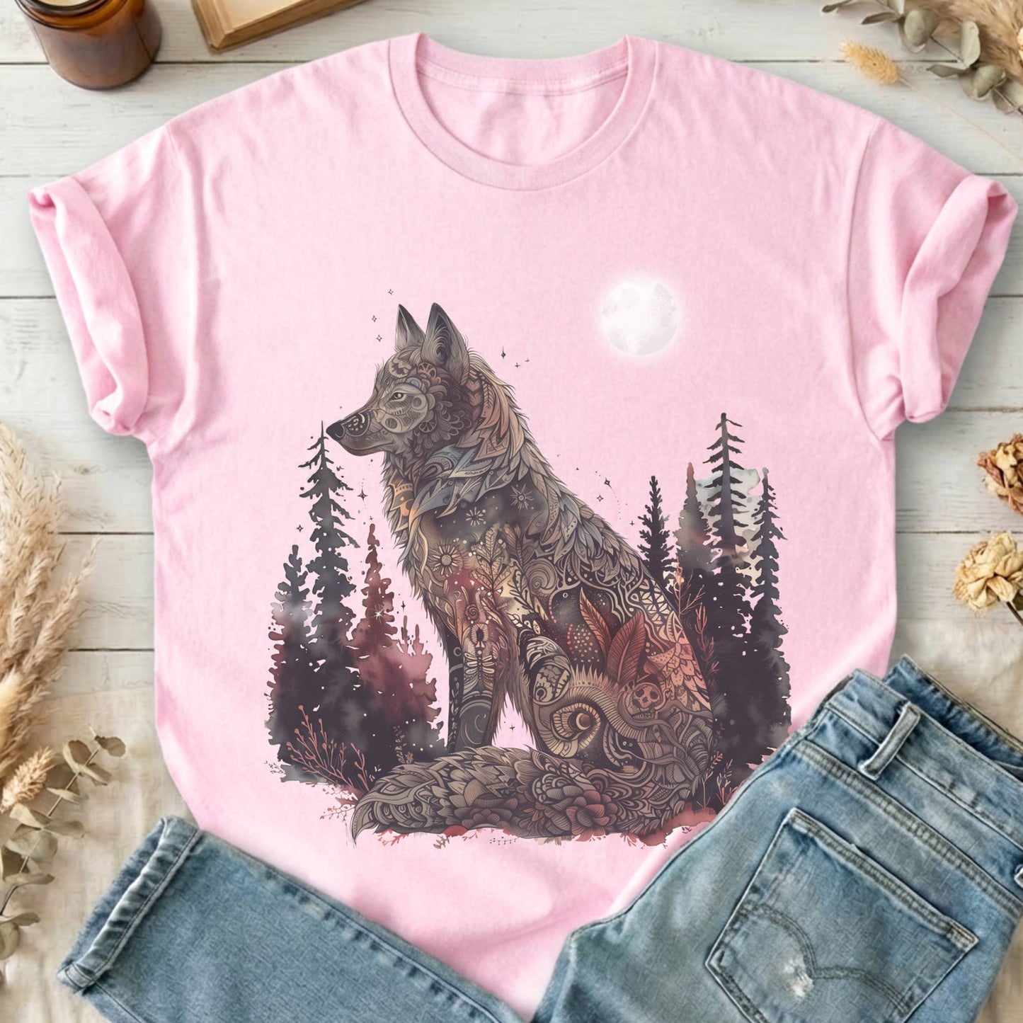 T-Shirt Light Pink / S Design 210 T-Shirt The Mystic Eden