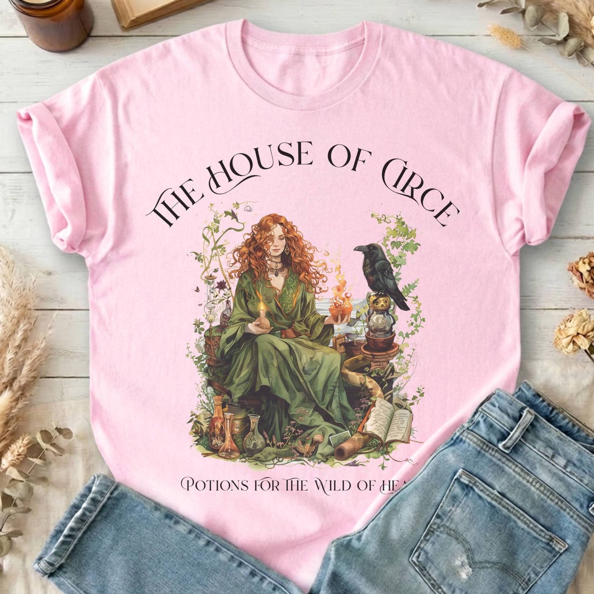 T-Shirt Light Pink / S Design 214 T-Shirt The Mystic Eden