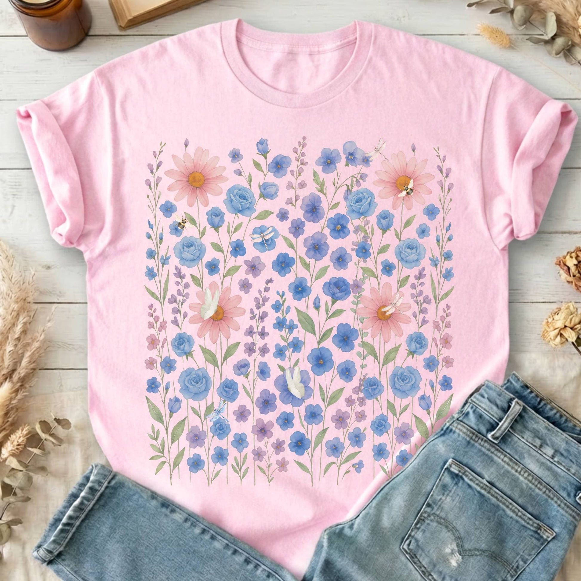 T-Shirt Light Pink / S Design 228 T-Shirt The Mystic Eden