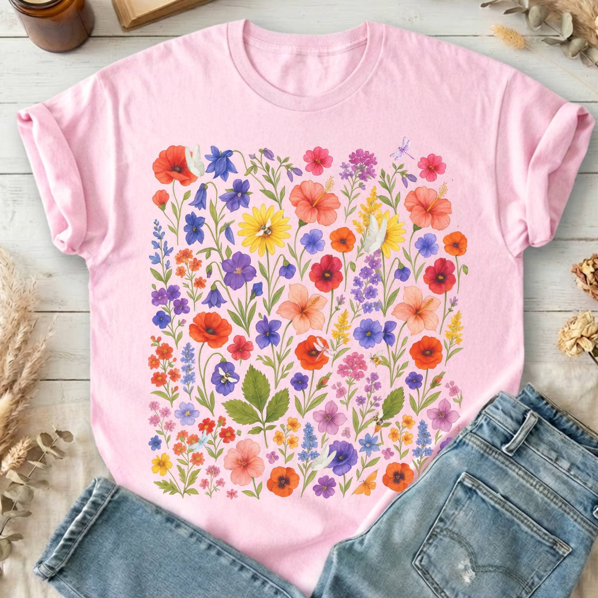 T-Shirt Light Pink / S Design 229 T-Shirt The Mystic Eden