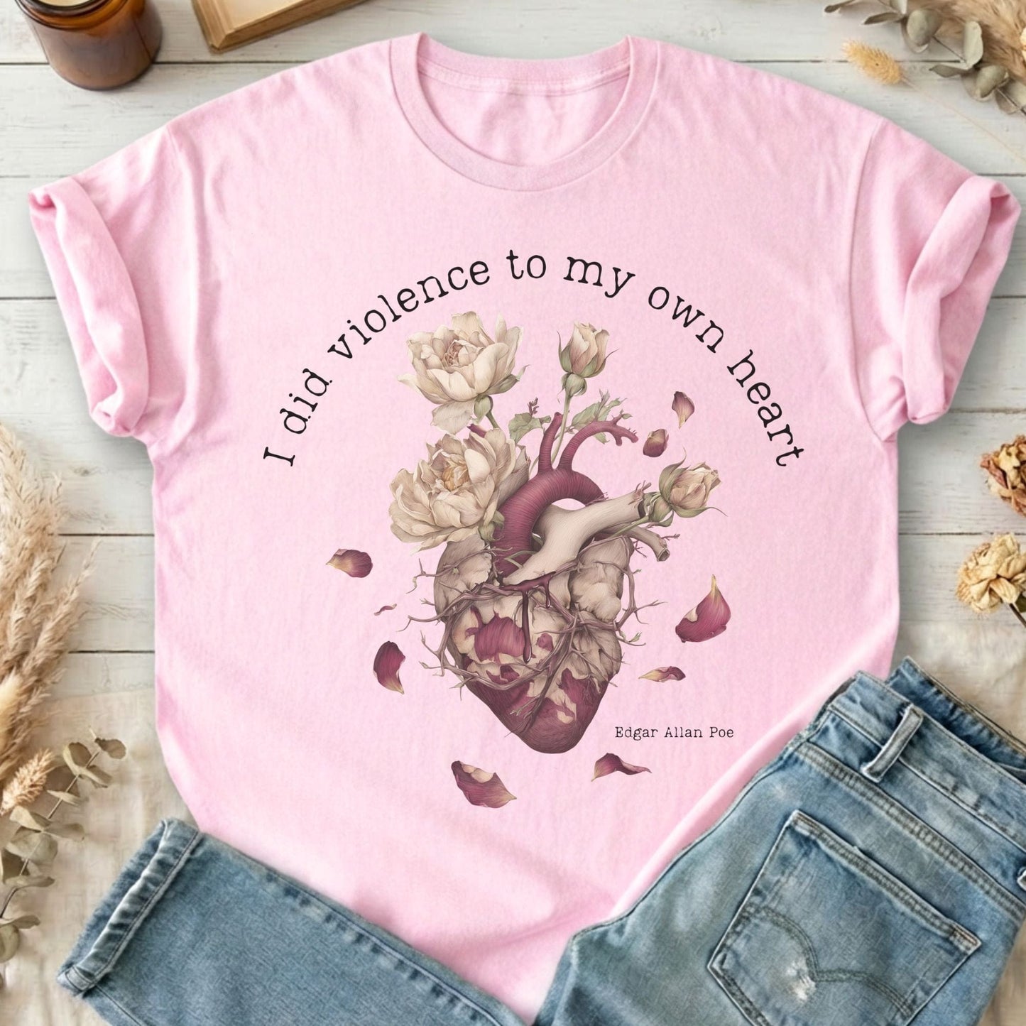 T-Shirt Light Pink / S Design 252 T-Shirt The Mystic Eden