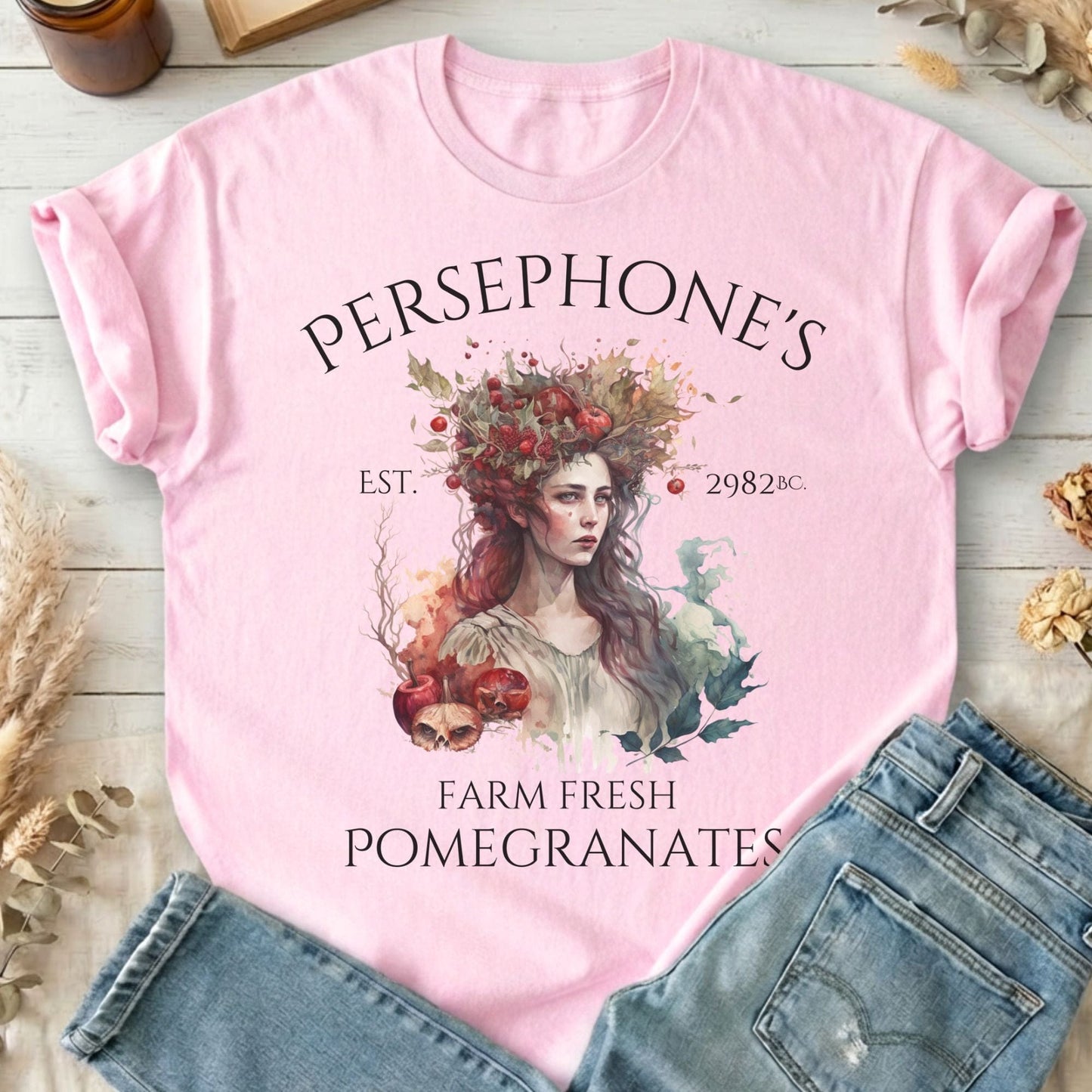 T-Shirt Light Pink / S Design 27 T-Shirt The Mystic Eden
