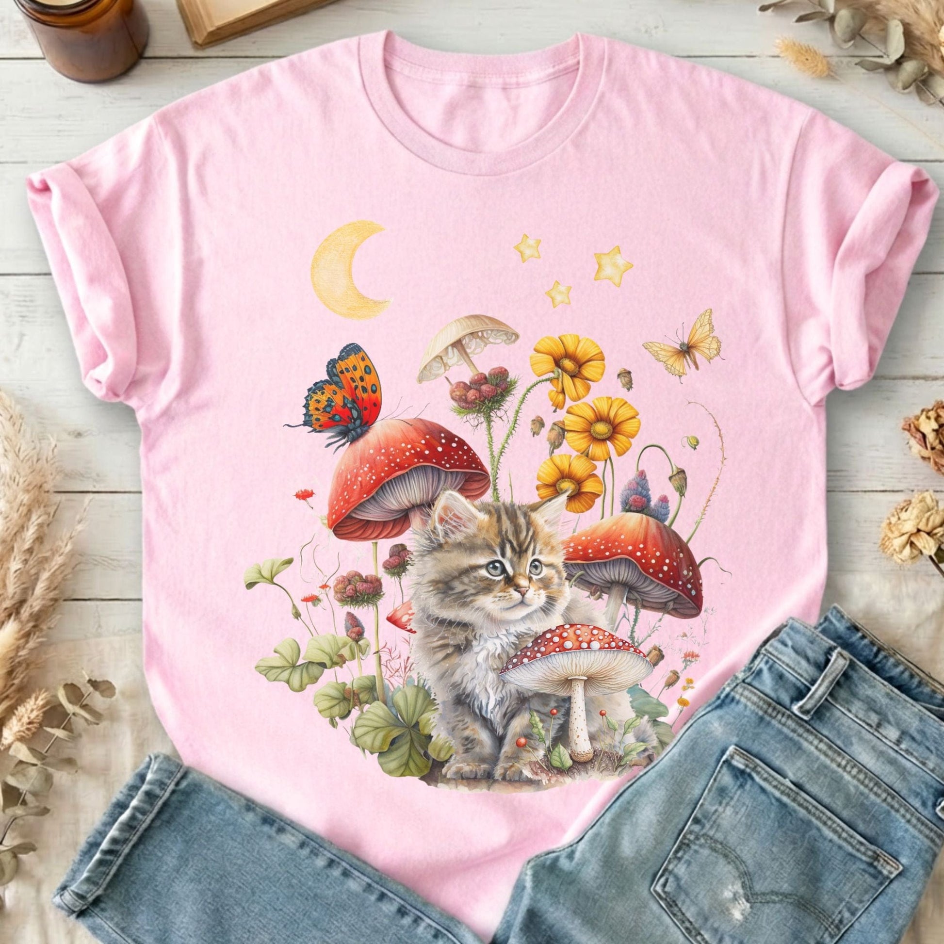 T-Shirt Light Pink / S Design 33 T-Shirt The Mystic Eden
