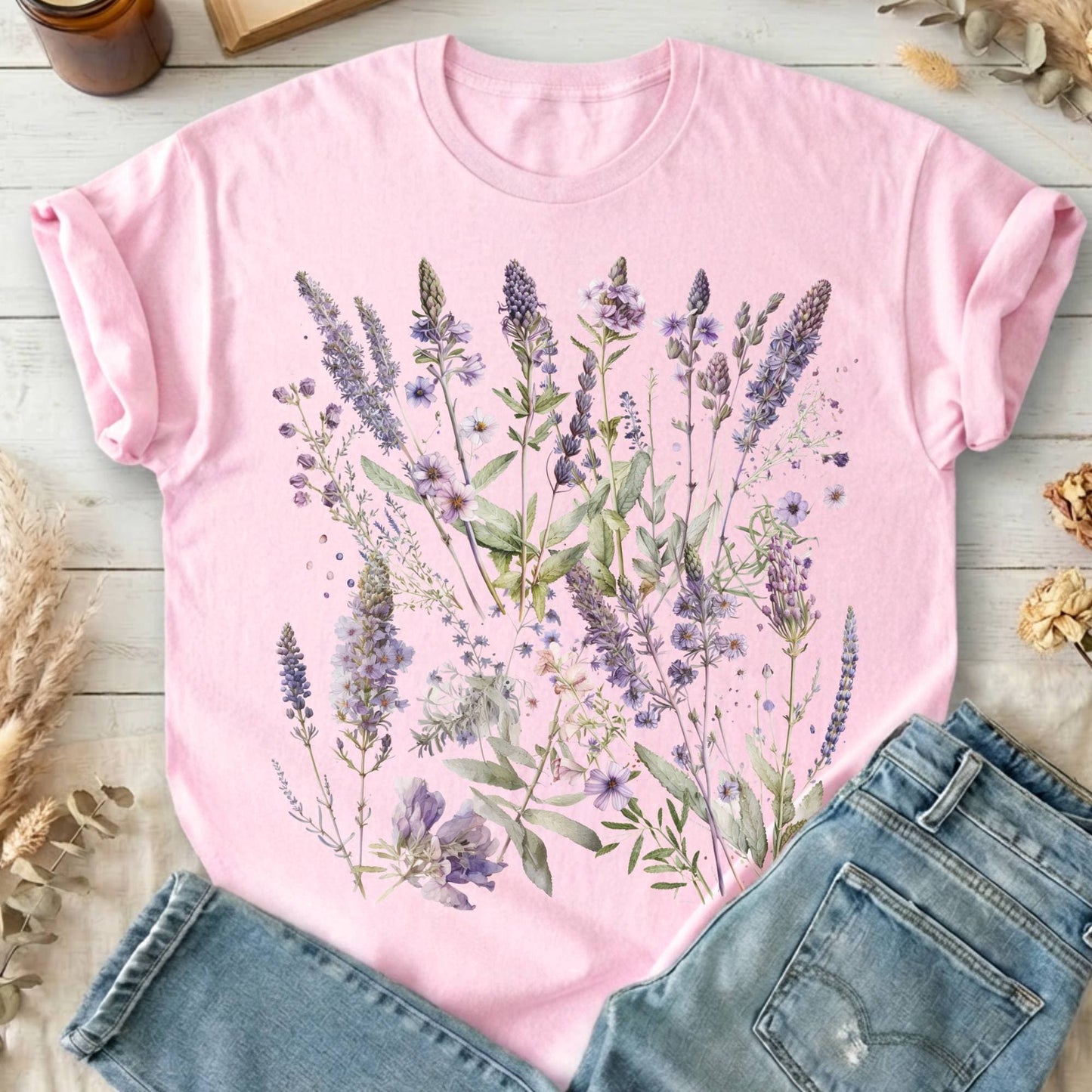 T-Shirt Light Pink / S Design 37 T-Shirt The Mystic Eden
