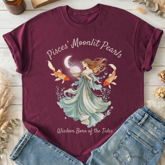 T-Shirt Maroon / S Design 150 T-Shirt The Mystic Eden