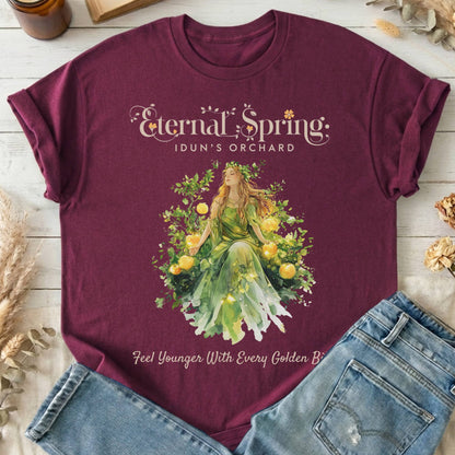 T-Shirt Maroon / S Design 165 T-Shirt The Mystic Eden