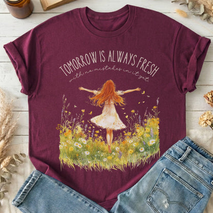 T-Shirt Maroon / S Design 172 T-Shirt The Mystic Eden