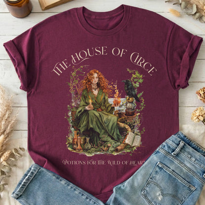 T-Shirt Maroon / S Design 214 T-Shirt The Mystic Eden