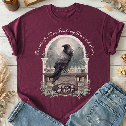 T-Shirt Maroon / S Design 238 T-Shirt The Mystic Eden