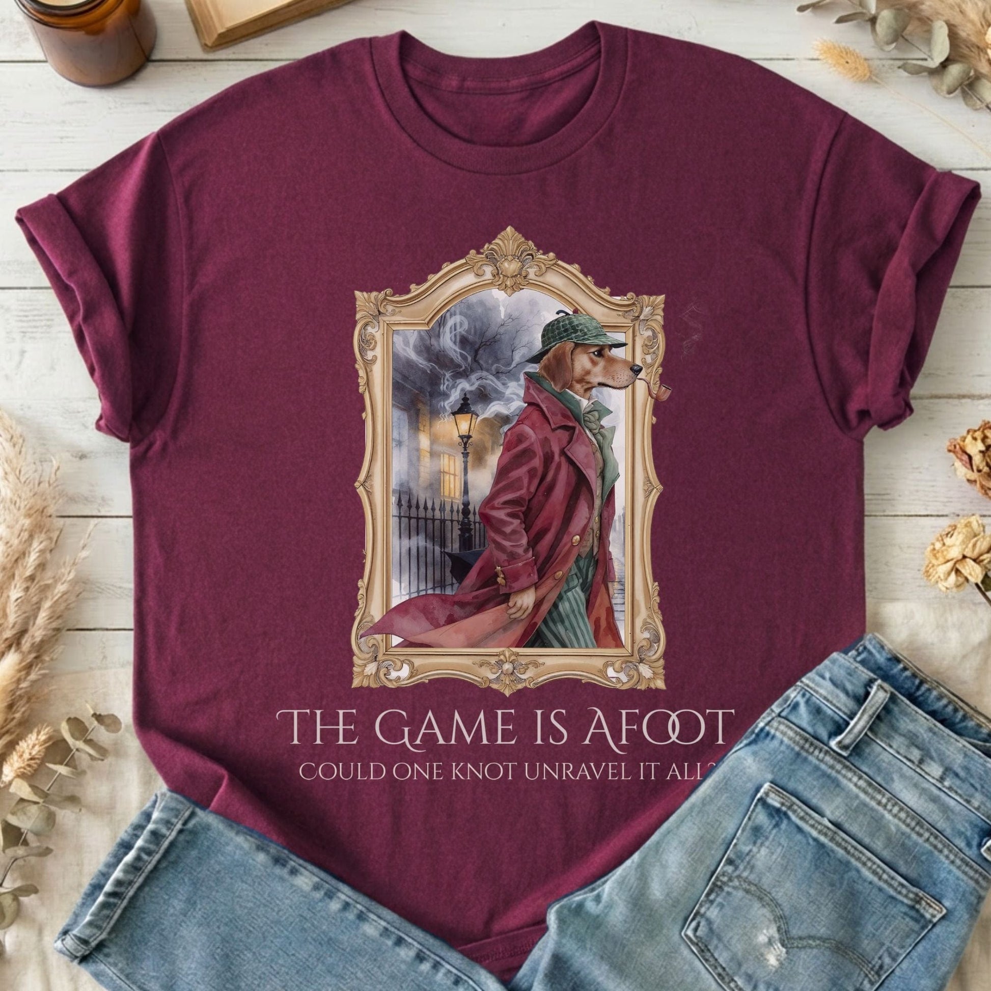 T-Shirt Maroon / S Design 243 T-Shirt The Mystic Eden