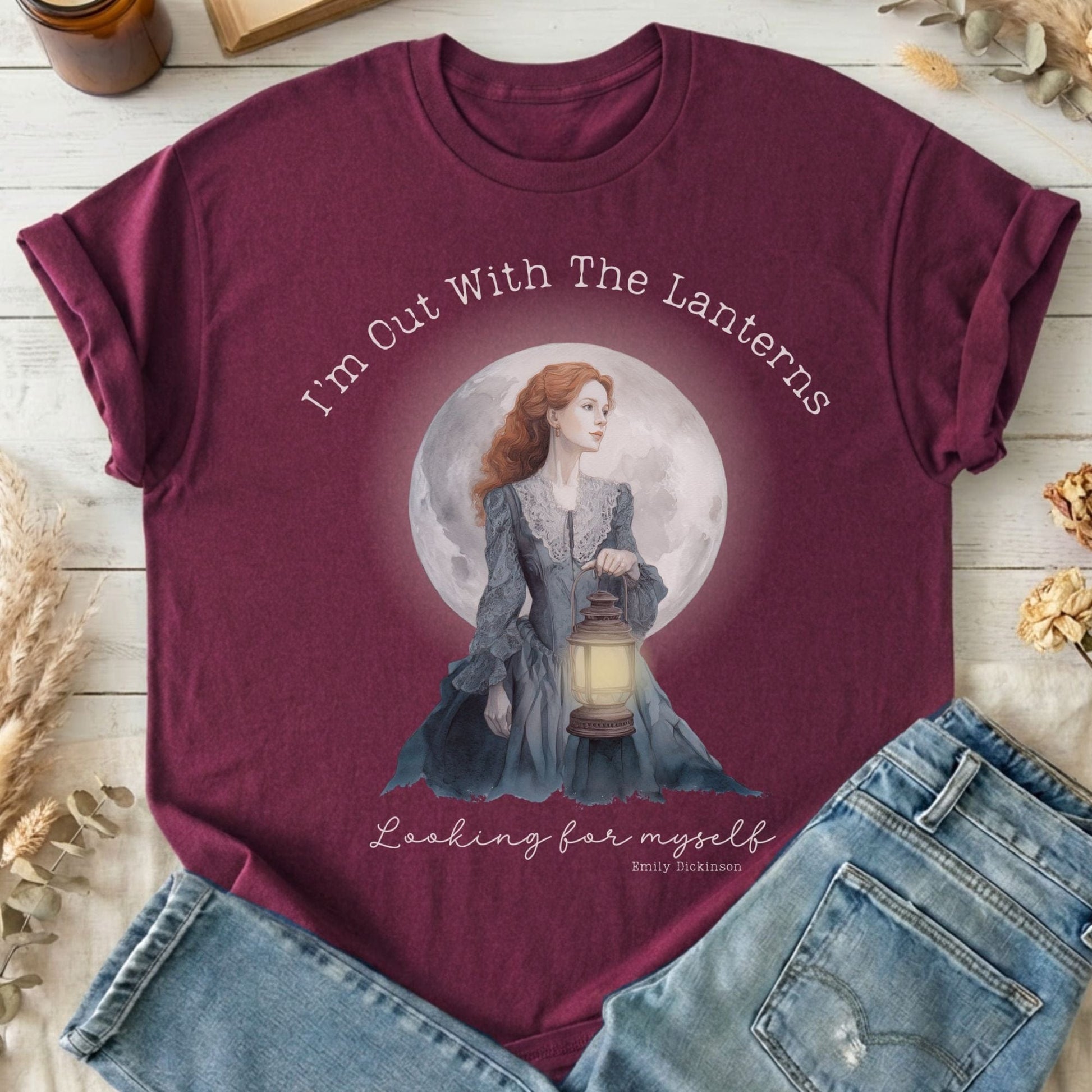 T-Shirt Maroon / S Design 250 T-Shirt The Mystic Eden