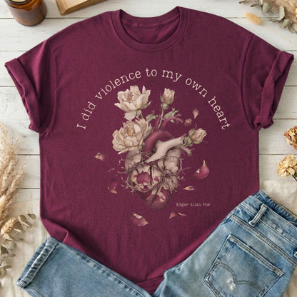 T-Shirt Maroon / S Design 252 T-Shirt The Mystic Eden