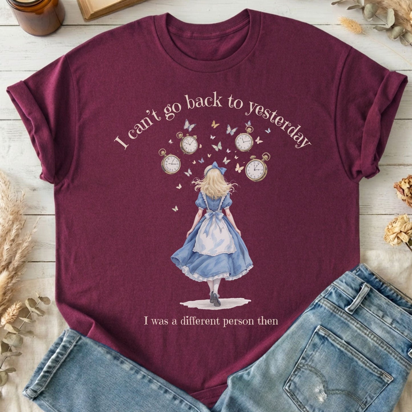 T-Shirt Maroon / S Design 256 T-Shirt The Mystic Eden