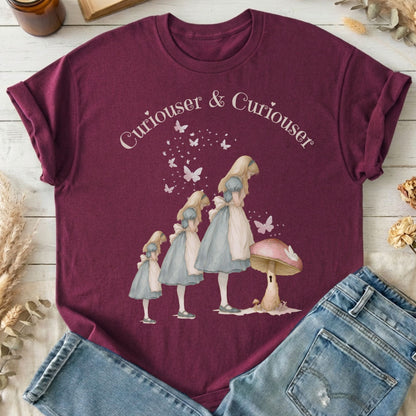 T-Shirt Maroon / S Design 257 T-Shirt The Mystic Eden
