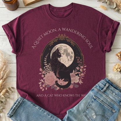 T-Shirt Maroon / S Design 268 T-Shirt The Mystic Eden
