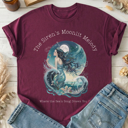 T-Shirt Maroon / S Design 272 T-Shirt The Mystic Eden