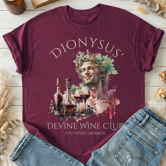 T-Shirt Maroon / S Design 273 T-Shirt The Mystic Eden