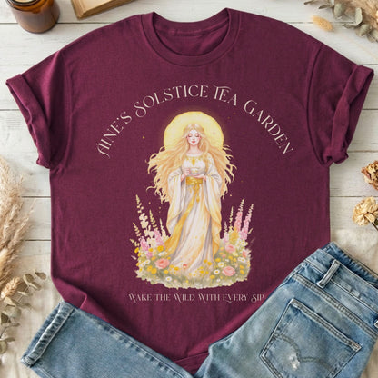 T-Shirt Maroon / S Design 275 T-Shirt The Mystic Eden