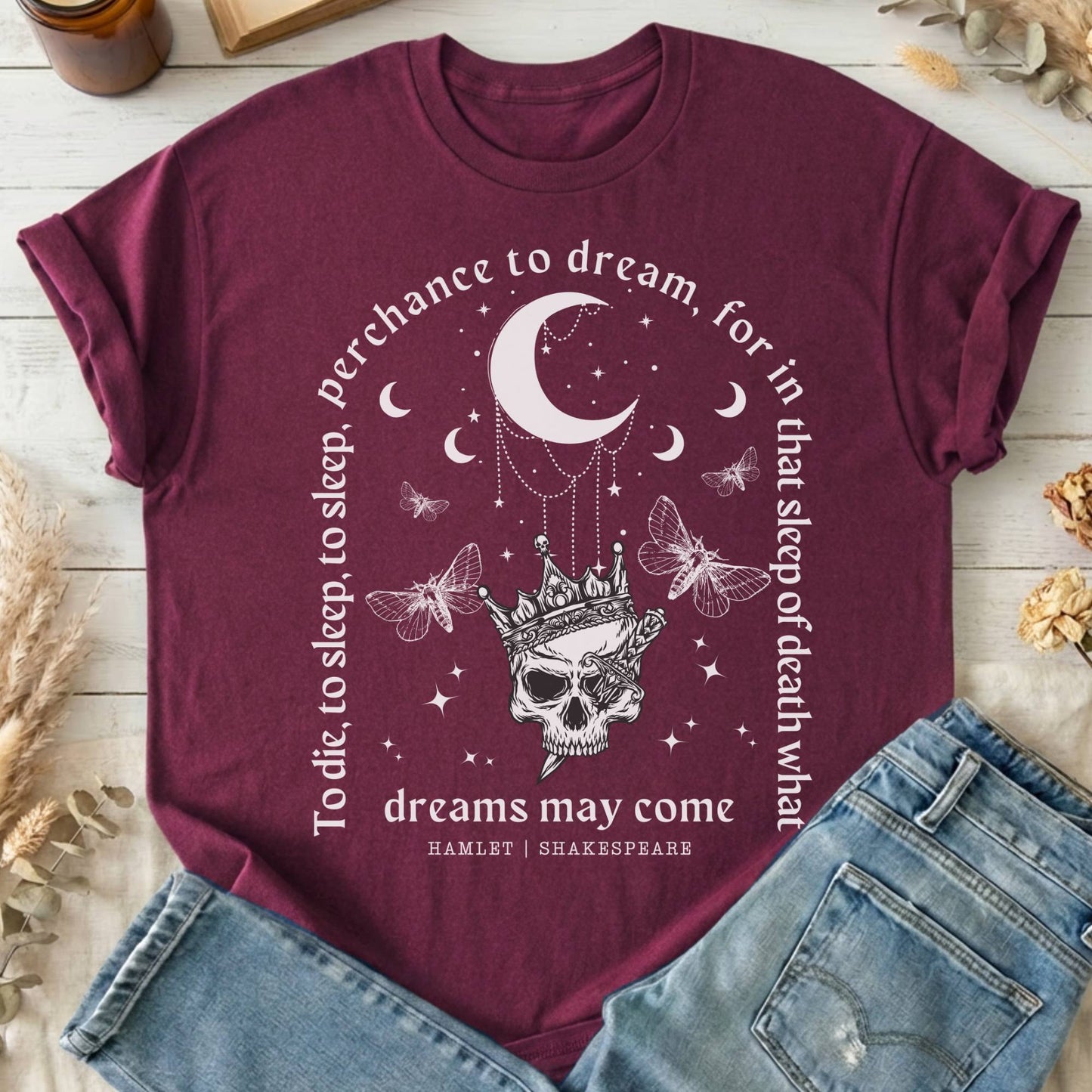 T-Shirt Maroon / S Design 28 T-Shirt The Mystic Eden
