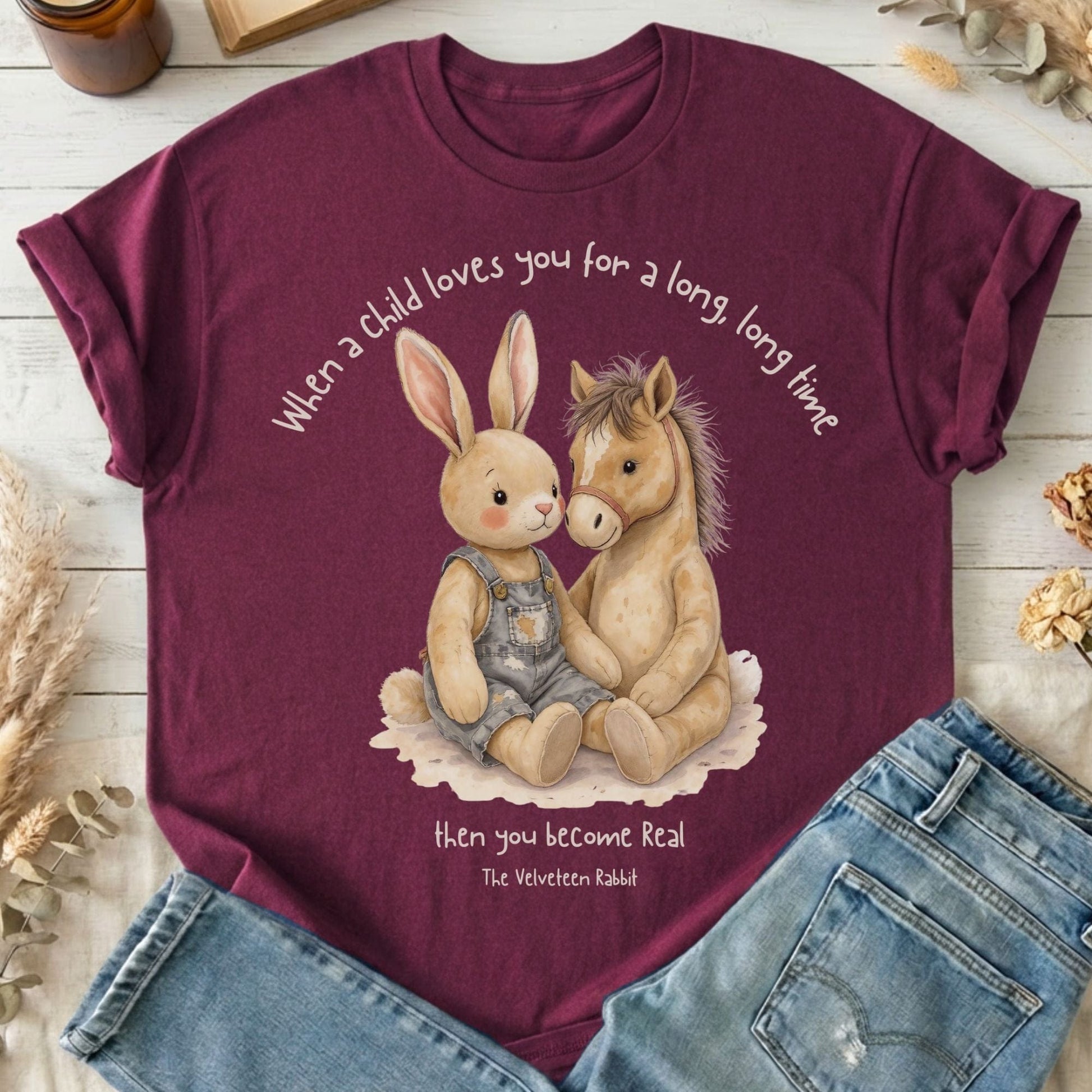 T-Shirt Maroon / S Design 283 T-Shirt The Mystic Eden
