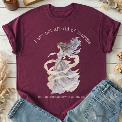 T-Shirt Maroon / S Design 285 T-Shirt The Mystic Eden