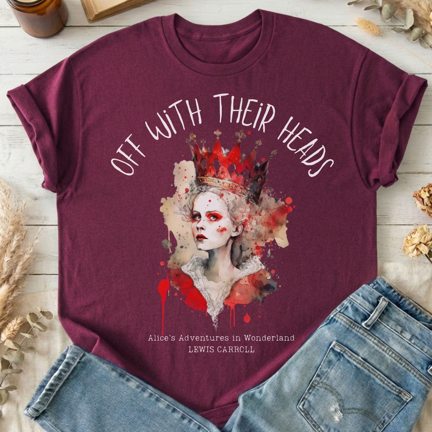 T-Shirt Maroon / S Design 30 T-Shirt The Mystic Eden