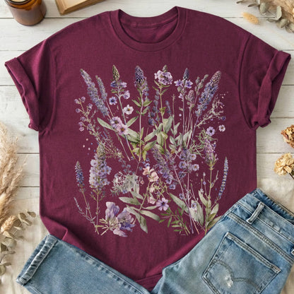 T-Shirt Maroon / S Design 37 T-Shirt The Mystic Eden