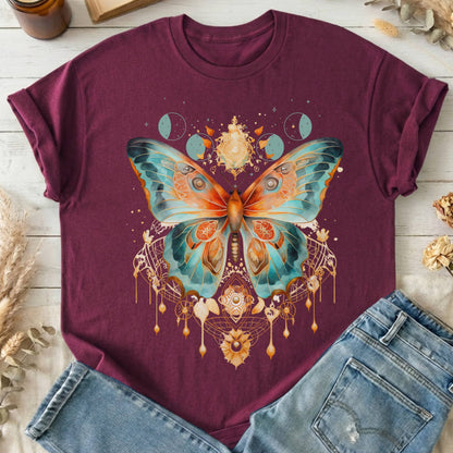 T-Shirt Maroon / S Design 46 T-Shirt The Mystic Eden