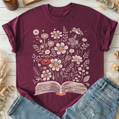 T-Shirt Maroon / S Design 60 T-Shirt The Mystic Eden