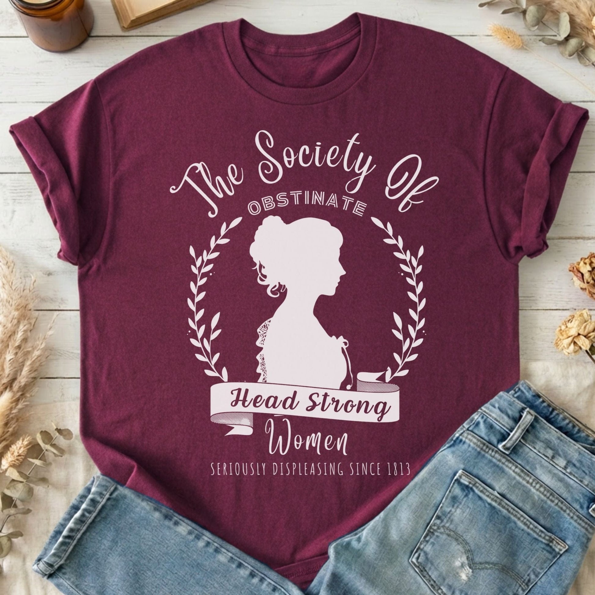 T-Shirt Maroon / S Design 66 T-Shirt The Mystic Eden
