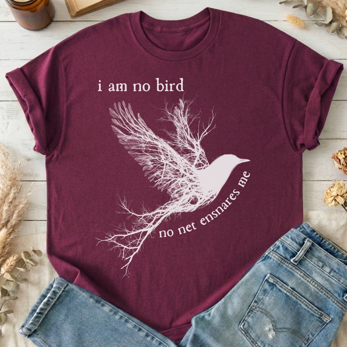 T-Shirt Maroon / S Design 67 T-Shirt The Mystic Eden