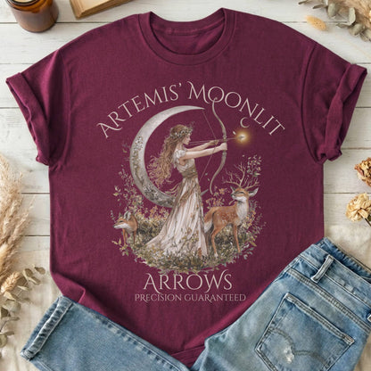 T-Shirt Maroon / S Design 98 T-Shirt The Mystic Eden
