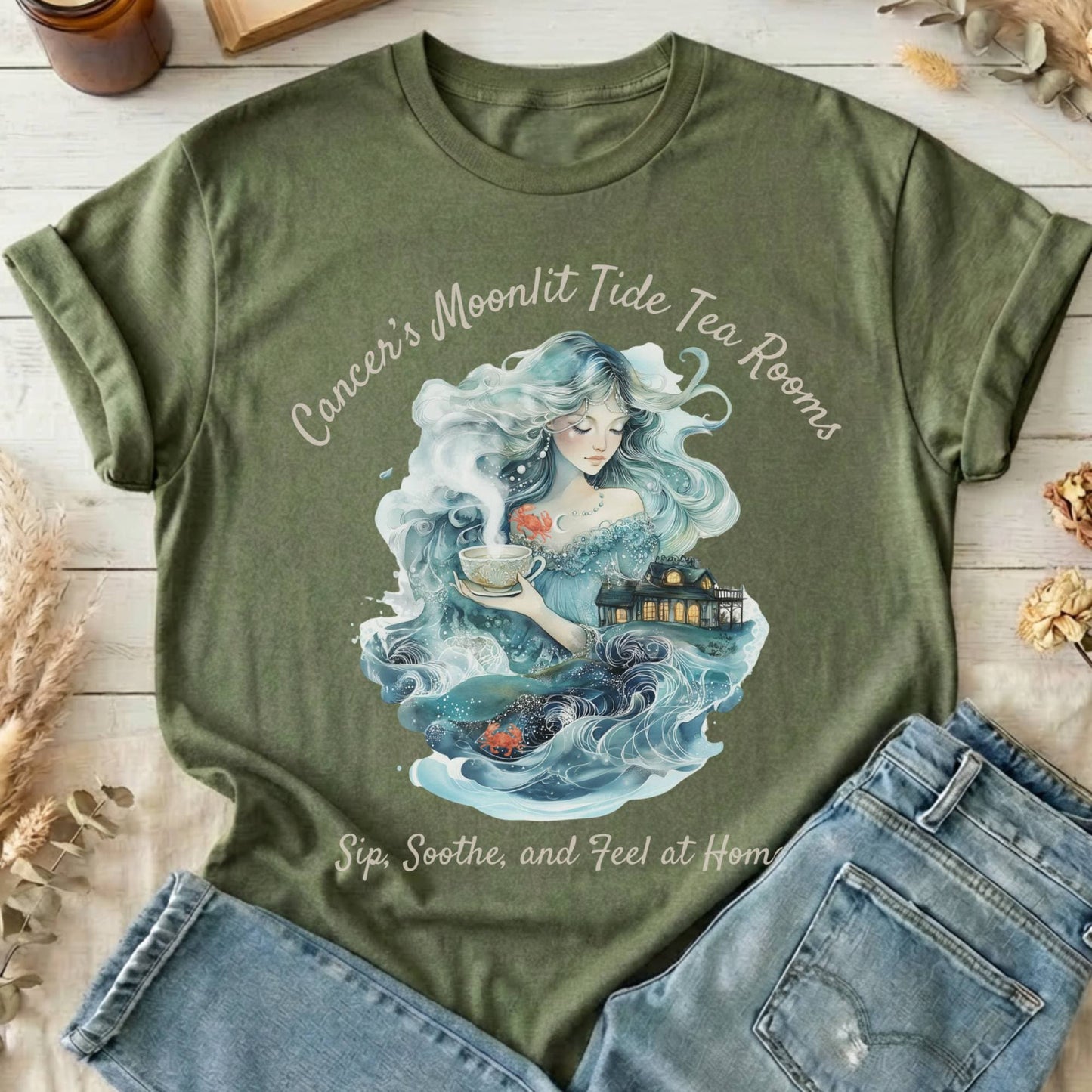 T-Shirt Military Green / S Design 149 T-Shirt The Mystic Eden